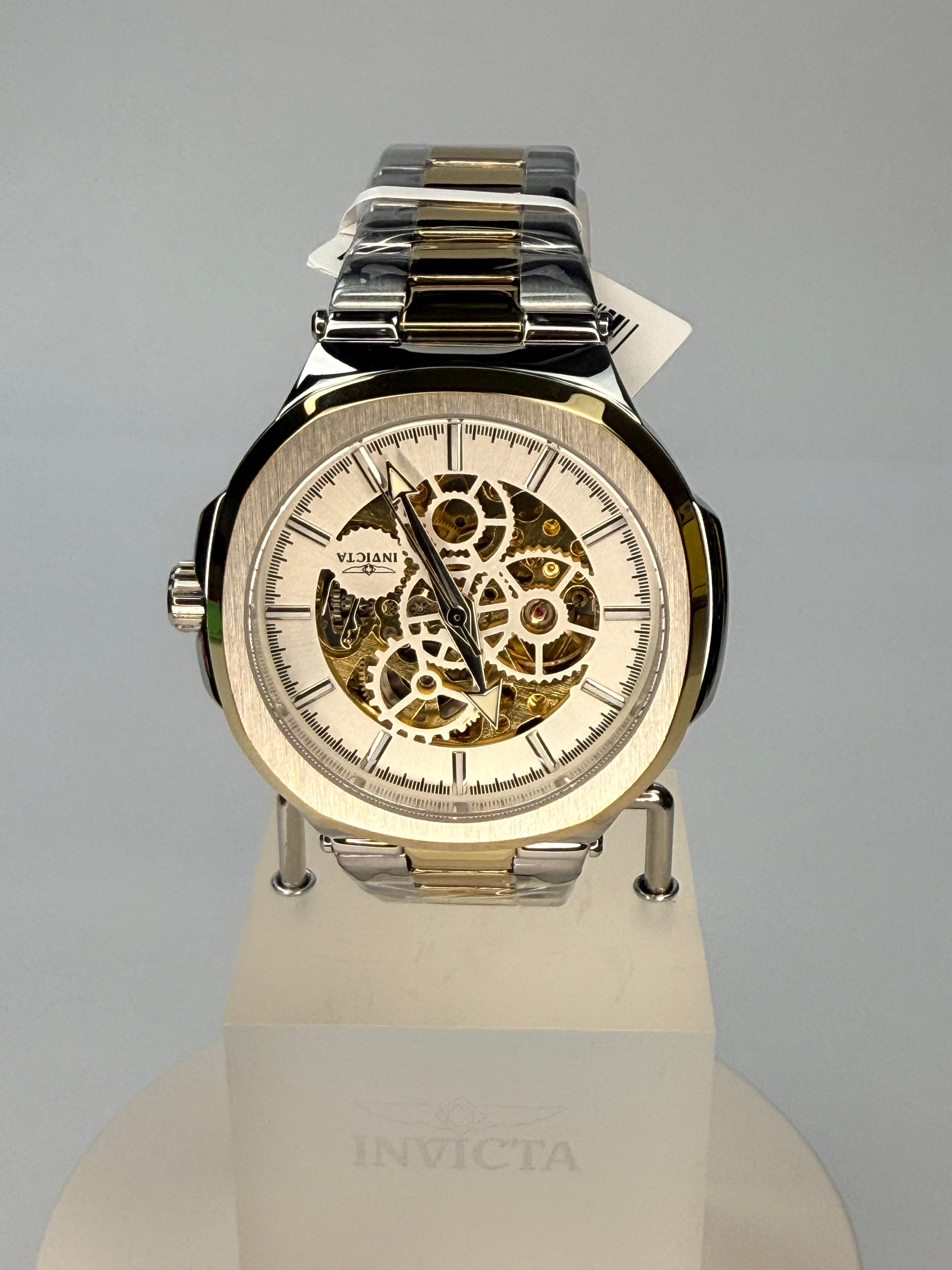 70003 Invicta Objet D Art Cadrivex Automatic Mens Skeleton Dial Watch 44mm