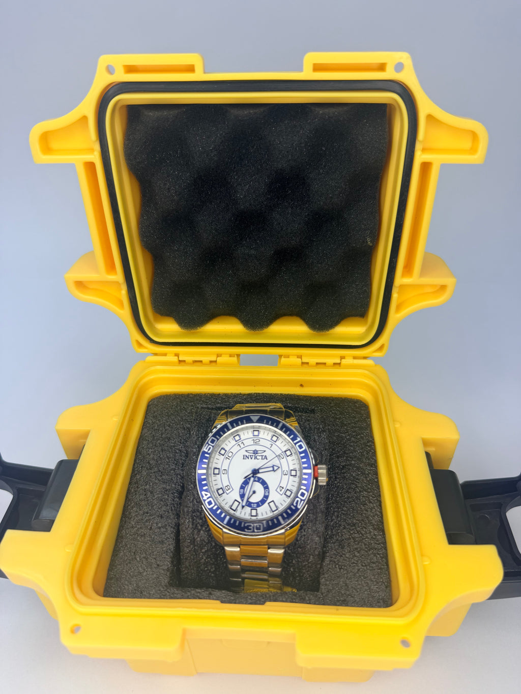 47124 Invicta Mens Pro Diver Command 44mm White Dial in ABS Divers Case