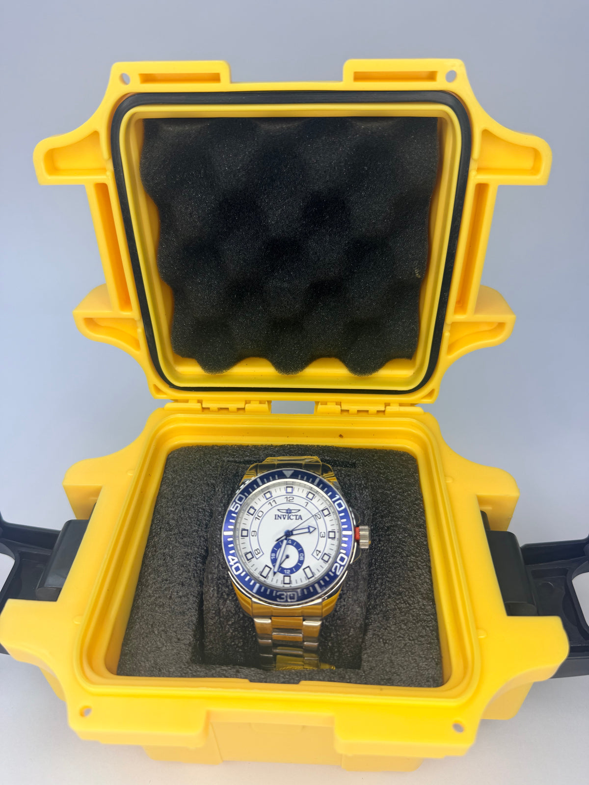 47124 Invicta Mens Pro Diver Command 44mm White Dial in ABS Divers Case