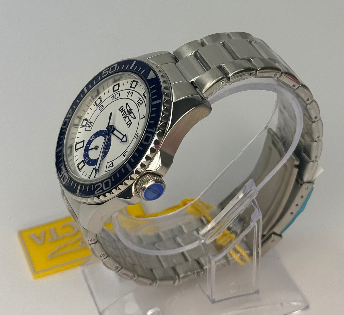47124 Invicta Mens Pro Diver Command 44mm White Dial in ABS Divers Case