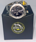 49096 Invicta Specialty Chrono Mens 50mm Case Black Dial Stainless Triple Link