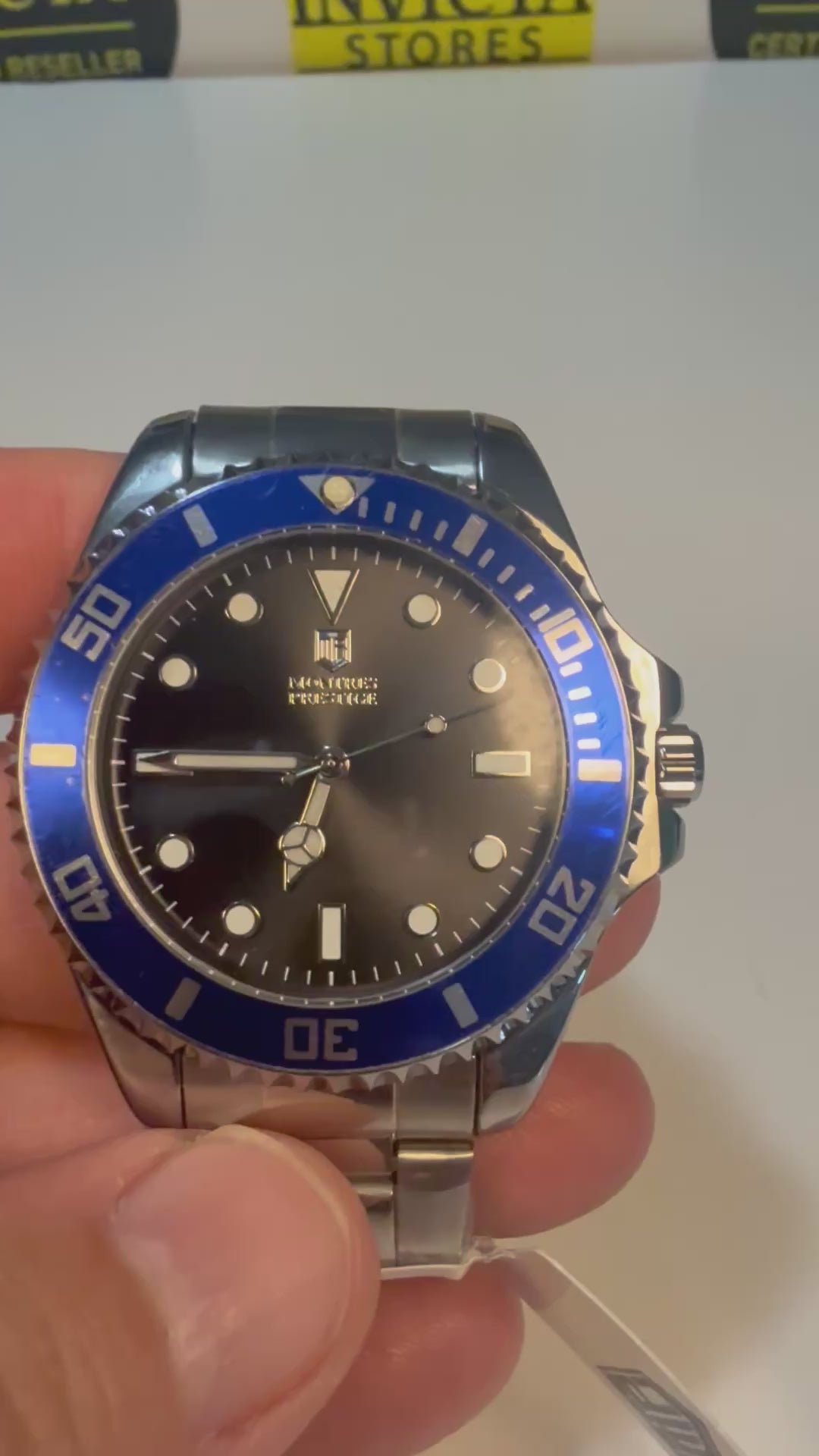 Montres Prestige 42mm Mens Pro Diver 