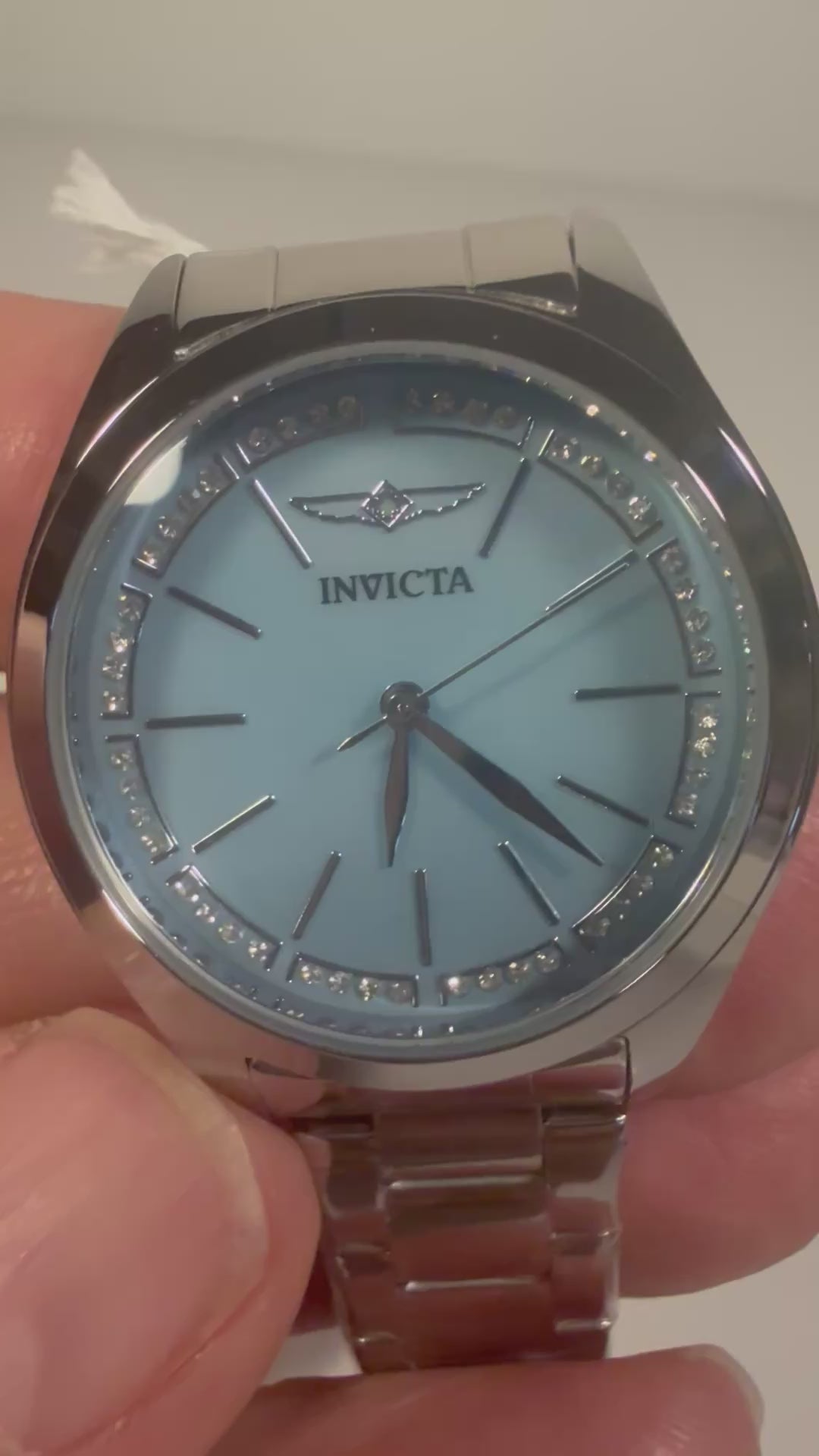 70416 Invicta Celestial Ladies Watch 33mm Stainless Steel Silver Dial Bracelet