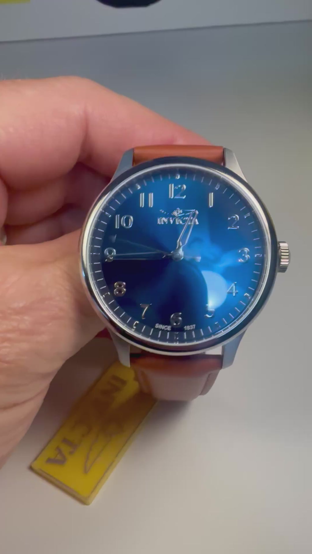 Mens Celestial Blue Sunray Dial