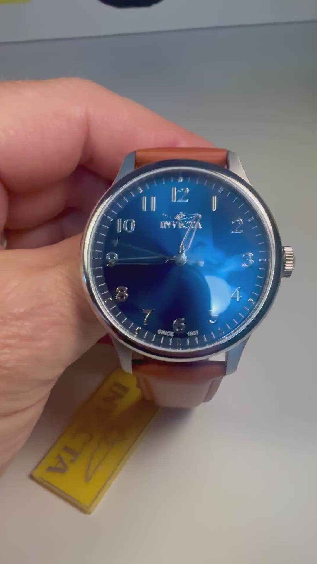 Mens Celestial Blue Sunray Dial