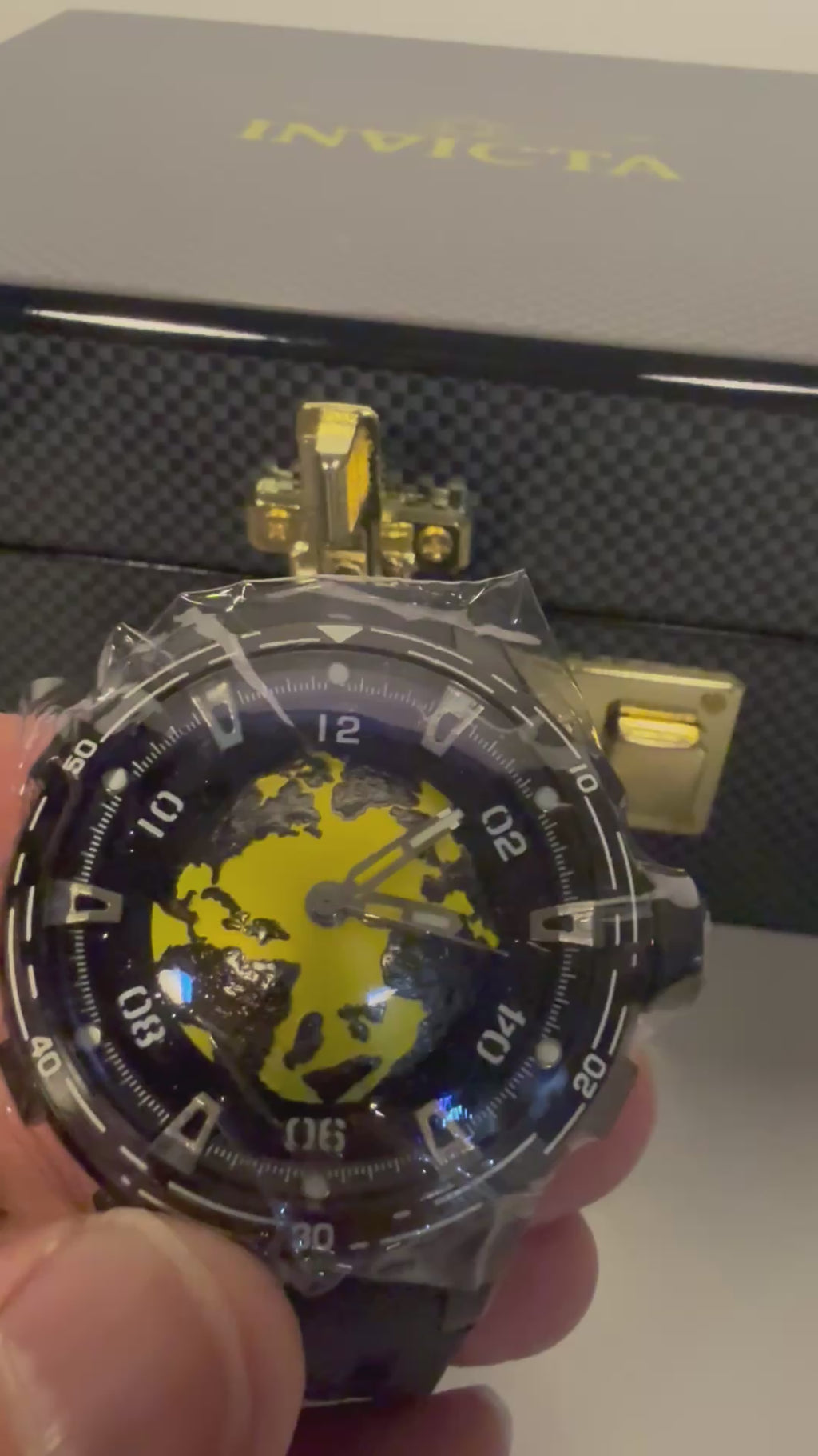 Invicta Objet D Art Aphelior Automatic Men's Watch - 40.2mm. Black with Interchangeable Strap (70115) video