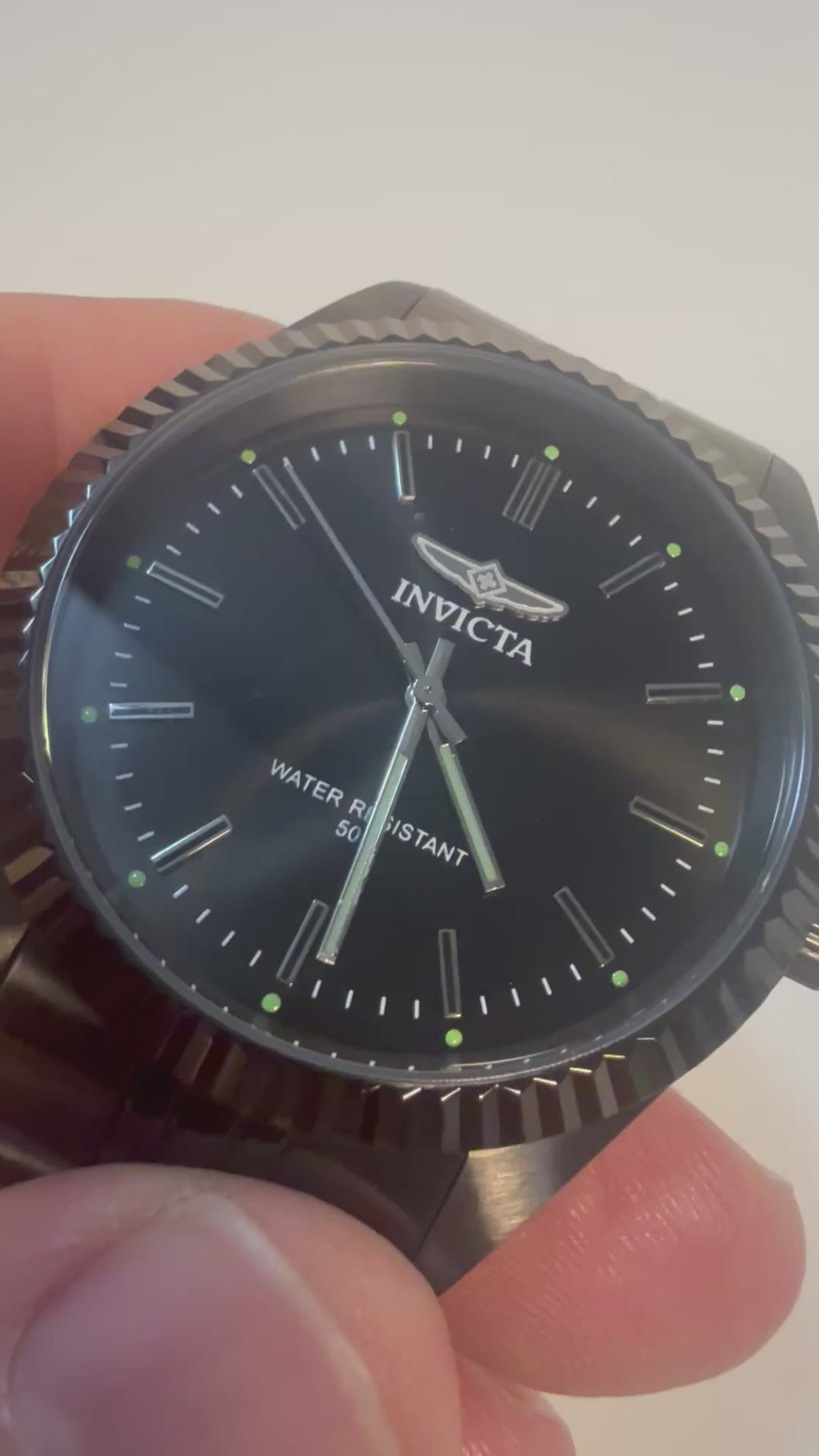 Invicta Specialty Serrate Men's Watch - 43mm, Black (79018) video