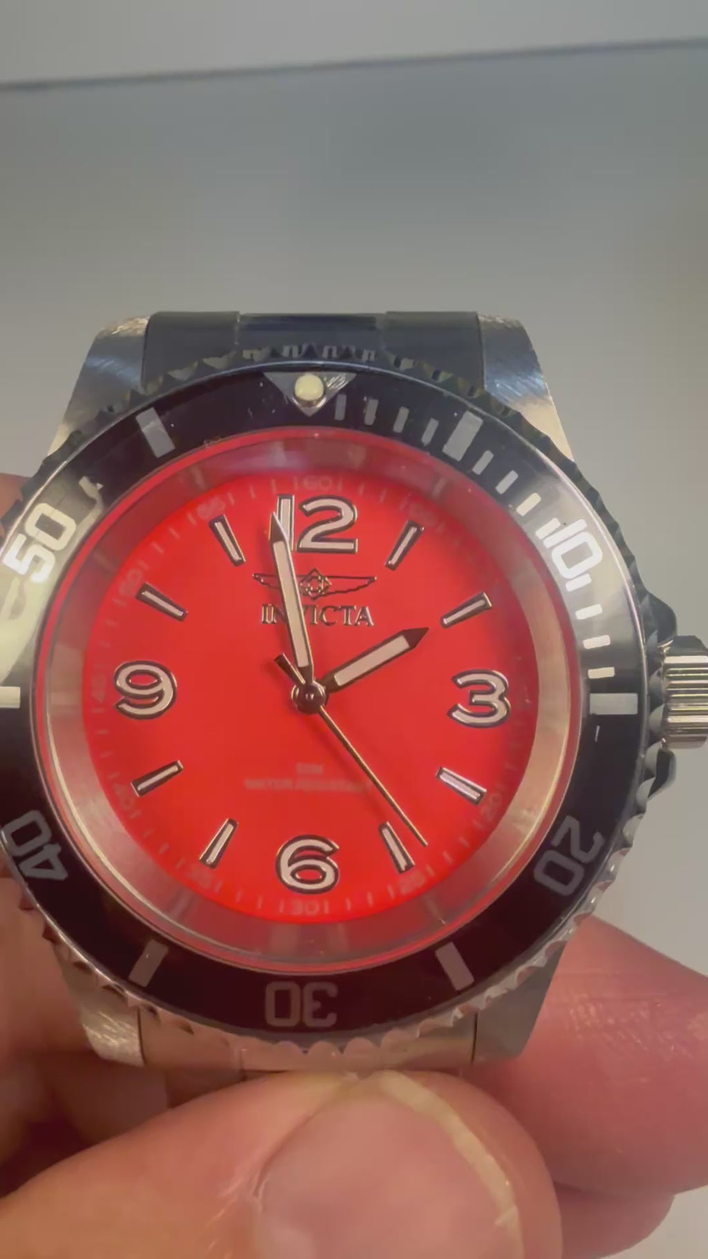 Invicta Specialty 49350 Men's Watch 40mm Steel Case Rowan Red Dial New