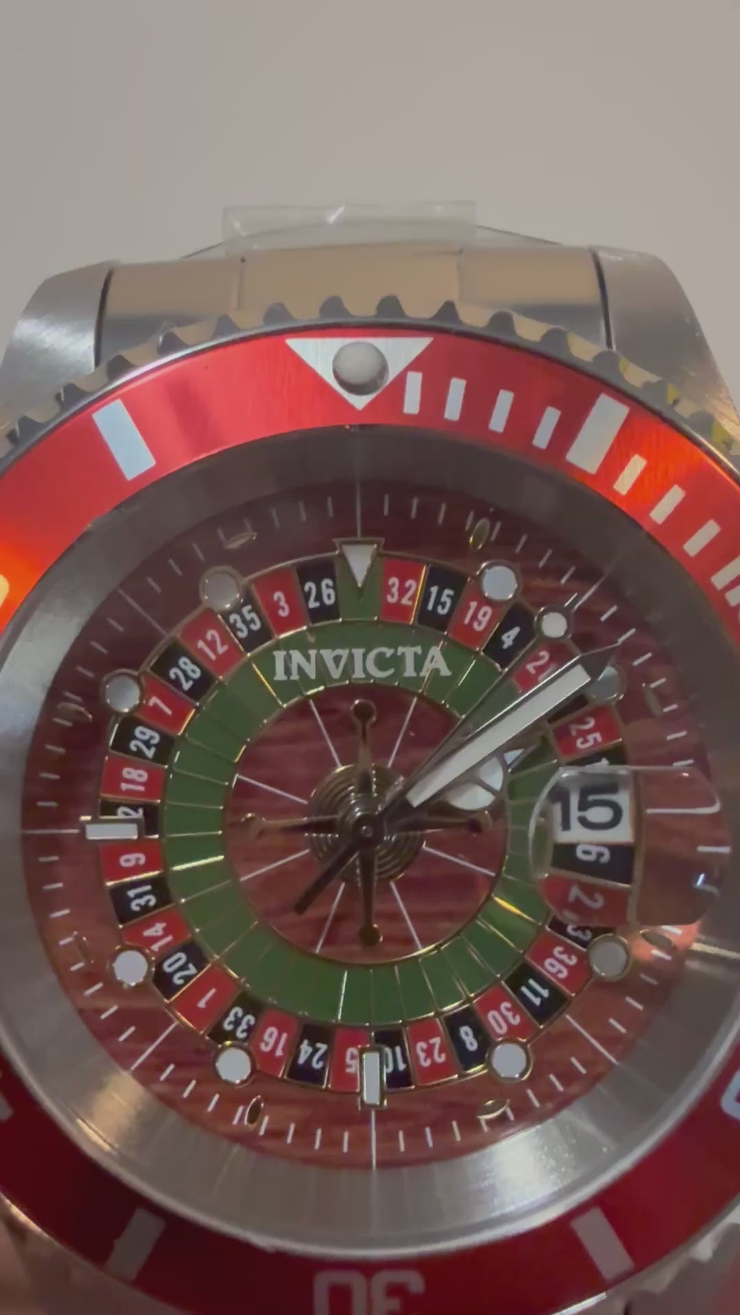 Invicta Pro Diver Roulette House of Cards Men's 40mm 