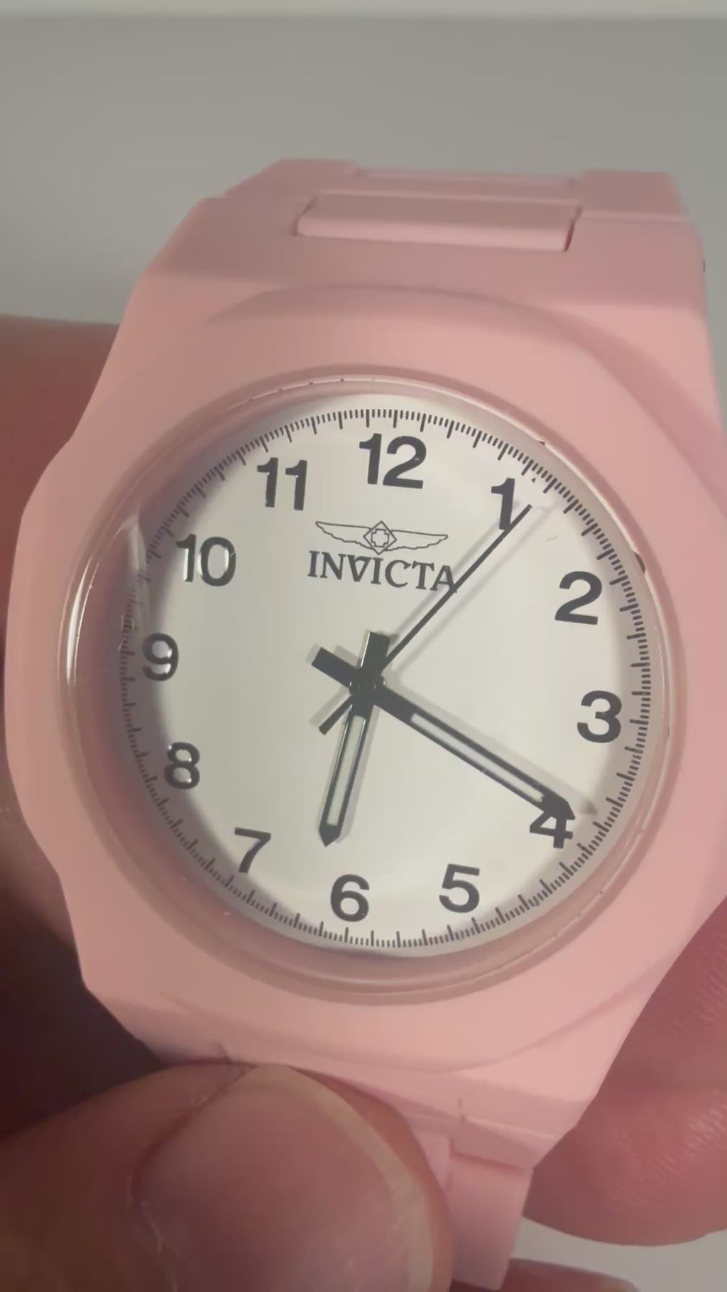 70389 Invicta Celestial Sintix Pink Lady Unisex 40mm White Face Watch