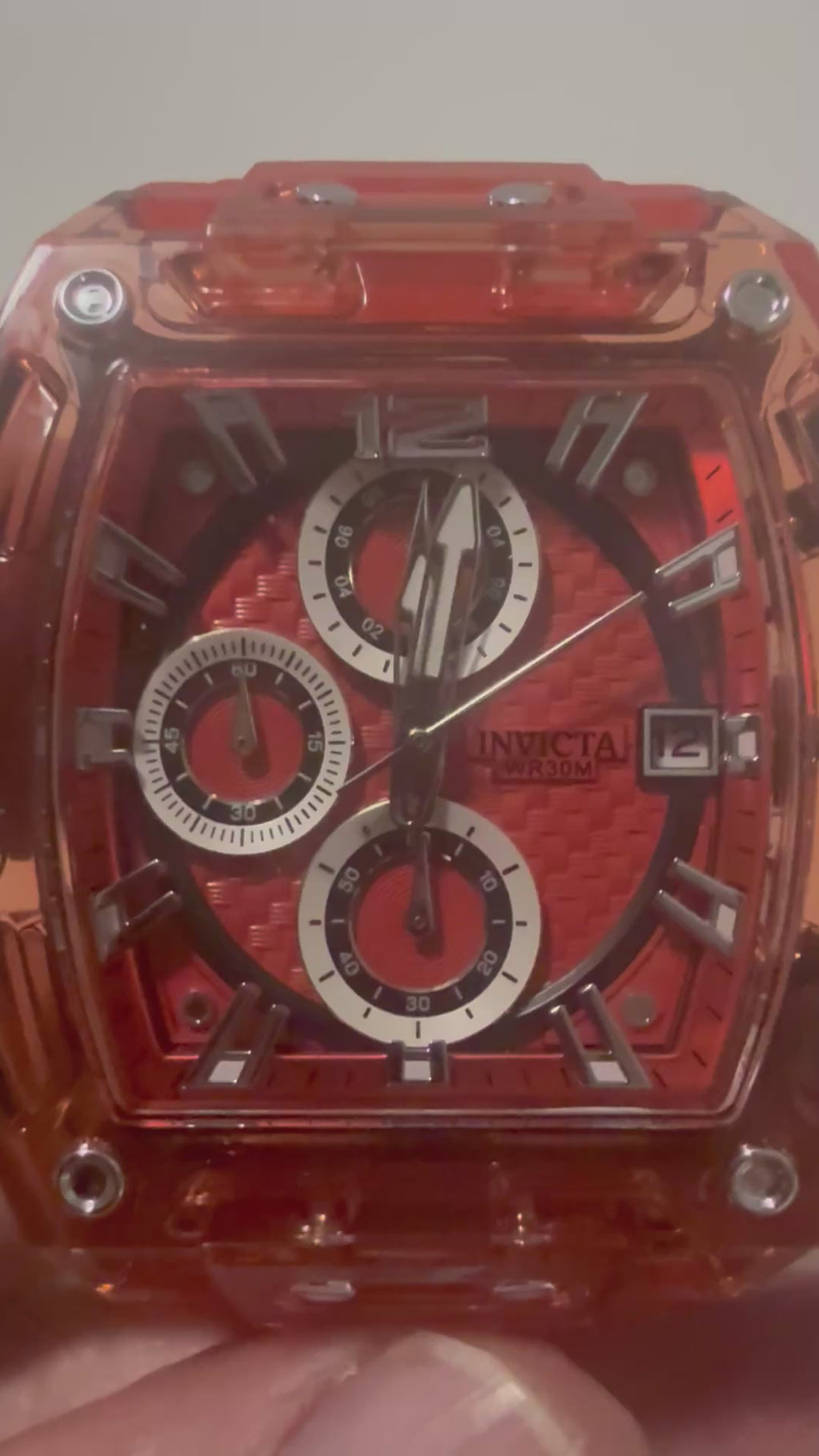 Invicta S1 Rally Men's Watch - 42mm, Red (70142) video
