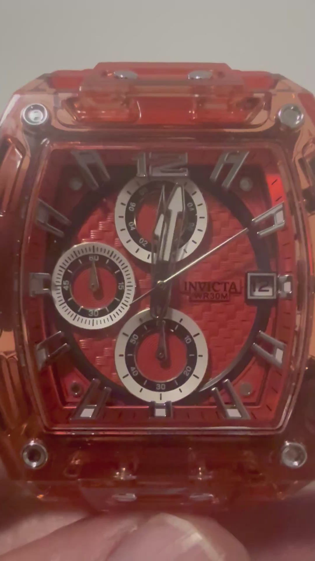 Invicta S1 Rally Men's Watch - 42mm, Red (70142) video