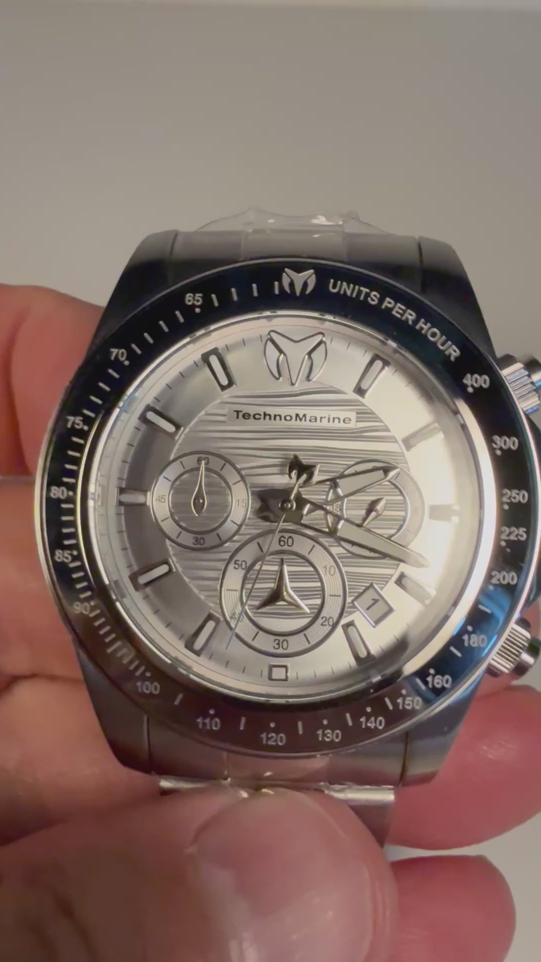 TechnoMarine Manta Ray Men's Watch - 42mm, Steel (ZG-TM-219000) product video